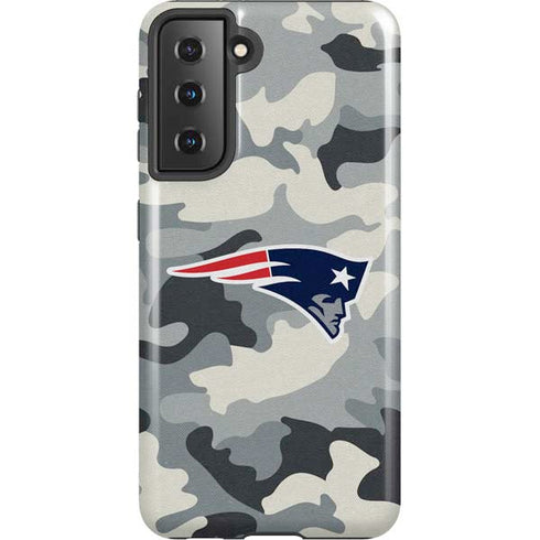 NFL New England Patriots Camo Galaxy S21 5G Pro Case