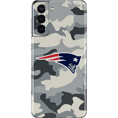 NFL New England Patriots Camo Galaxy S21 5G Skin