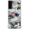 NFL New England Patriots Camo Galaxy S21 Plus 5G Clear Case