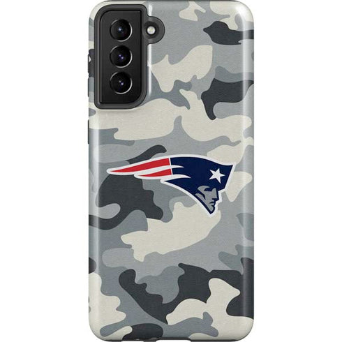 NFL New England Patriots Camo Galaxy S21 Plus 5G Pro Case