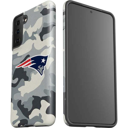 NFL New England Patriots Camo Galaxy S21 Plus 5G Pro Case