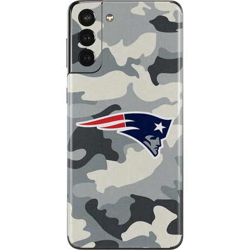 NFL New England Patriots Camo Galaxy S21 Plus 5G Skin