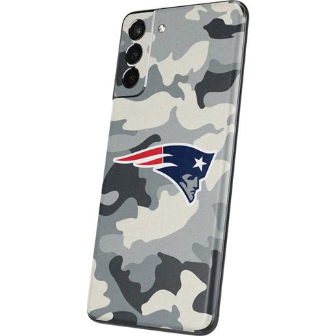 NFL New England Patriots Camo Galaxy S21 Plus 5G Skin