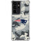 NFL New England Patriots Camo Galaxy S21 Ultra 5G Clear Case