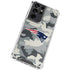 NFL New England Patriots Camo Galaxy S21 Ultra 5G Clear Case