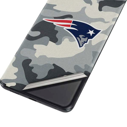 NFL New England Patriots Camo Galaxy S21 Ultra 5G Skin