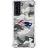 NFL New England Patriots Camo Galaxy S22 Clear Case