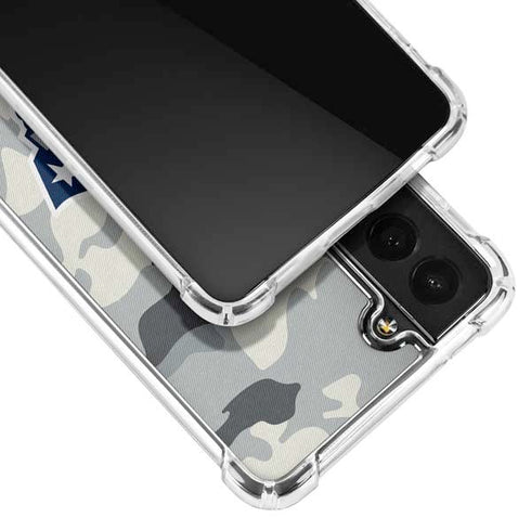 NFL New England Patriots Camo Galaxy S22 Clear Case