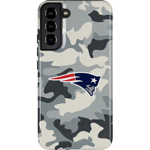 NFL New England Patriots Camo Galaxy S22 Plus Pro Case