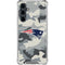 NFL New England Patriots Camo Galaxy S23 FE Clear Case
