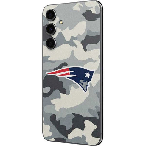 NFL New England Patriots Camo Galaxy S23 FE Skin