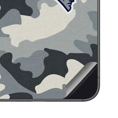 NFL New England Patriots Camo Galaxy S23 FE Skin