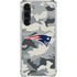 NFL New England Patriots Camo Galaxy S23 Plus Clear Case