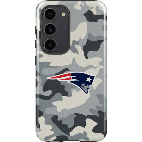 NFL New England Patriots Camo Galaxy S23 Pro Case