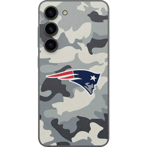 NFL New England Patriots Camo Galaxy S23 Skin