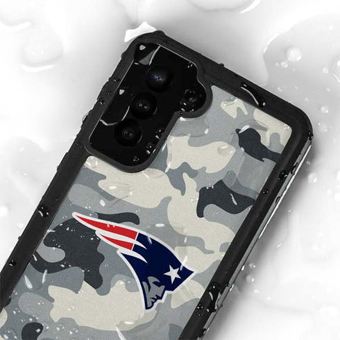 NFL New England Patriots Camo Galaxy S23 Waterproof Case