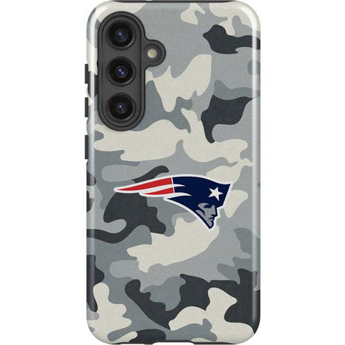 NFL New England Patriots Camo Galaxy S24 Plus Impact Case