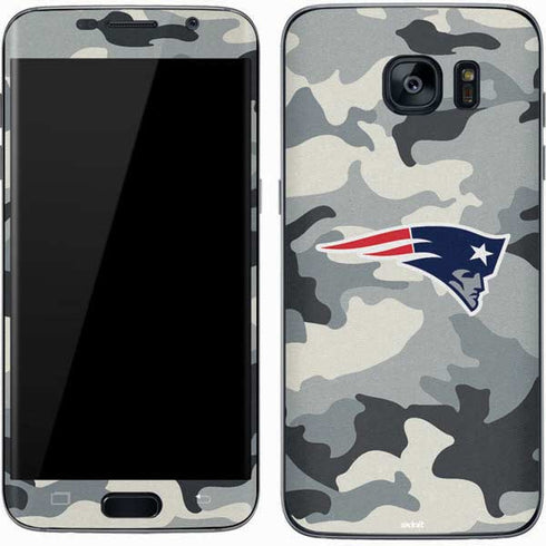 NFL New England Patriots Camo Galaxy S7 Skin