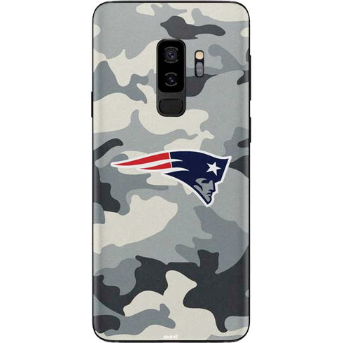 NFL New England Patriots Camo Galaxy S9 Plus Skin