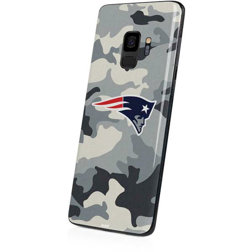 NFL New England Patriots Camo Galaxy S9 Skin