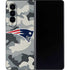 NFL New England Patriots Camo Galaxy Z Fold4 5G Skin