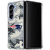 NFL New England Patriots Camo Galaxy Z Fold5 5G Clear Case
