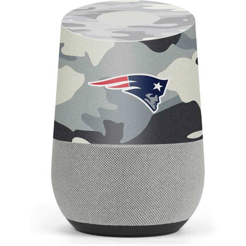 NFL New England Patriots Camo Google Home Skin