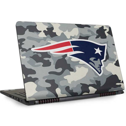 NFL New England Patriots Camo Dell Inspiron Skin