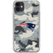 NFL New England Patriots Camo iPhone 11 Clear Case