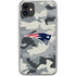 NFL New England Patriots Camo iPhone 11 Clear Case