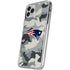 NFL New England Patriots Camo iPhone 11 Pro Clear Case