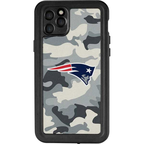NFL New England Patriots Camo iPhone 11 Pro Max Waterproof Case