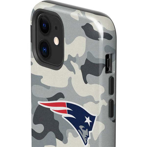 NFL New England Patriots Camo iPhone 12 Impact Case