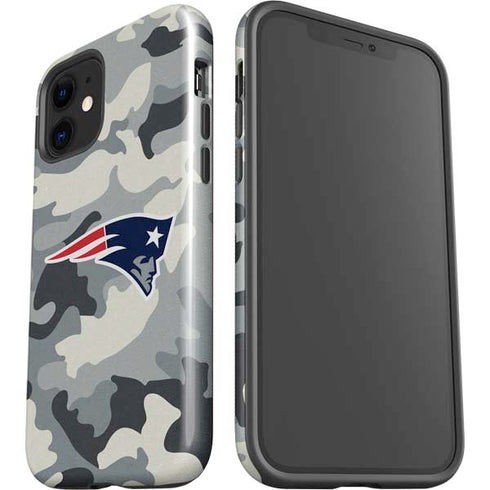 NFL New England Patriots Camo iPhone 12 Impact Case