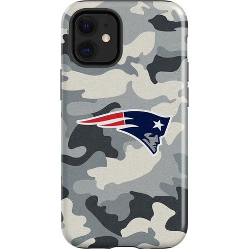 NFL New England Patriots Camo iPhone 12 Mini Impact Case