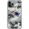 NFL New England Patriots Camo iPhone 12 Pro Clear Case
