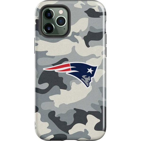 NFL New England Patriots Camo iPhone 12 Pro Impact Case