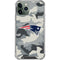 NFL New England Patriots Camo iPhone 12 Pro Max Clear Case