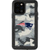 NFL New England Patriots Camo iPhone 12 Pro Waterproof Case