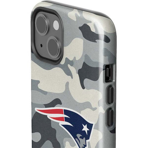 NFL New England Patriots Camo iPhone 13 Impact Case