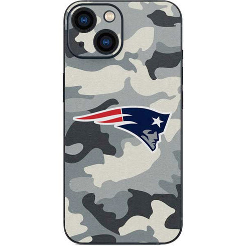 NFL New England Patriots Camo iPhone 13 Mini Skin