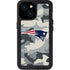 NFL New England Patriots Camo iPhone 13 Mini Waterproof Case