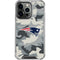 NFL New England Patriots Camo iPhone 13 Pro Clear Case