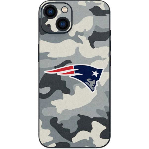 NFL New England Patriots Camo iPhone 13 Skin