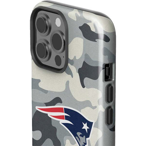 NFL New England Patriots Camo iPhone 15 Pro Max Impact Case