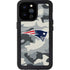 NFL New England Patriots Camo iPhone 14 Pro Max Waterproof Case