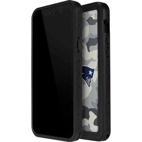 NFL New England Patriots Camo iPhone 14 Pro Max Waterproof Case