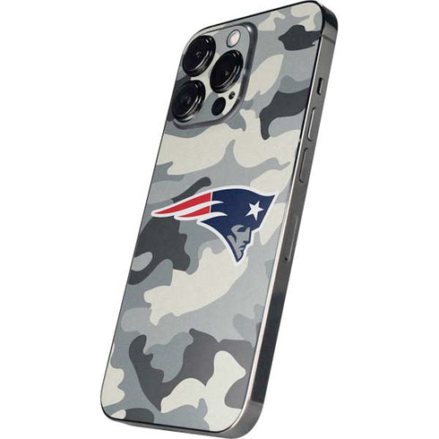 NFL New England Patriots Camo iPhone 14 Pro Skin