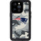 NFL New England Patriots Camo iPhone 14 Pro Waterproof Case