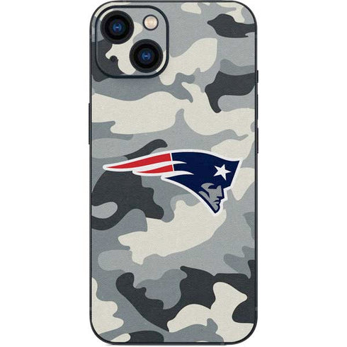 NFL New England Patriots Camo iPhone 14 Skin
